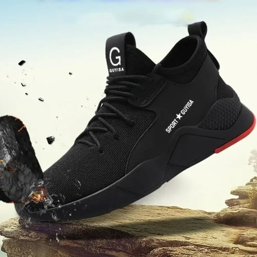 Steel Toe Protective Sneakers Durable Sports Shoes