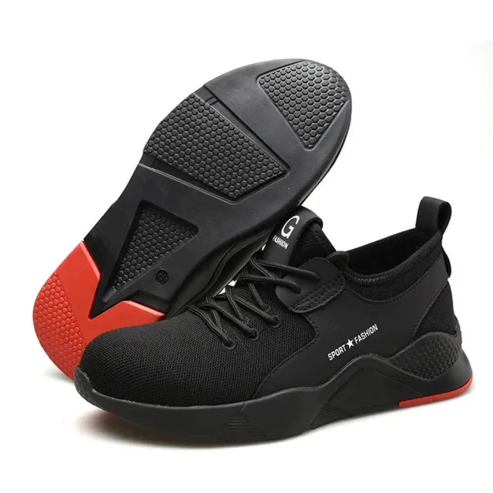 Steel Toe Protective Sneakers Durable Sports Shoes