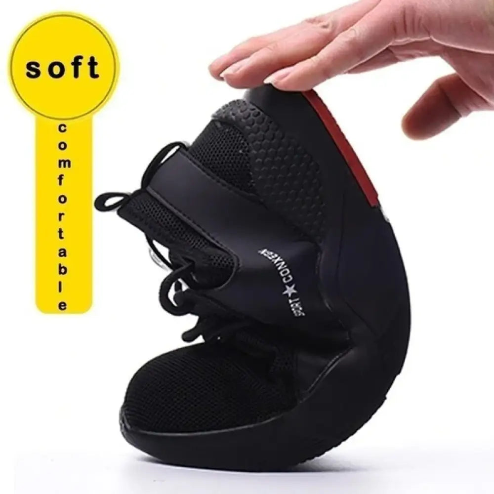 Steel Toe Protective Sneakers Durable Sports Shoes