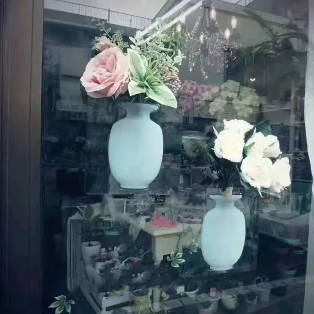 Stick-on Silicone Vase