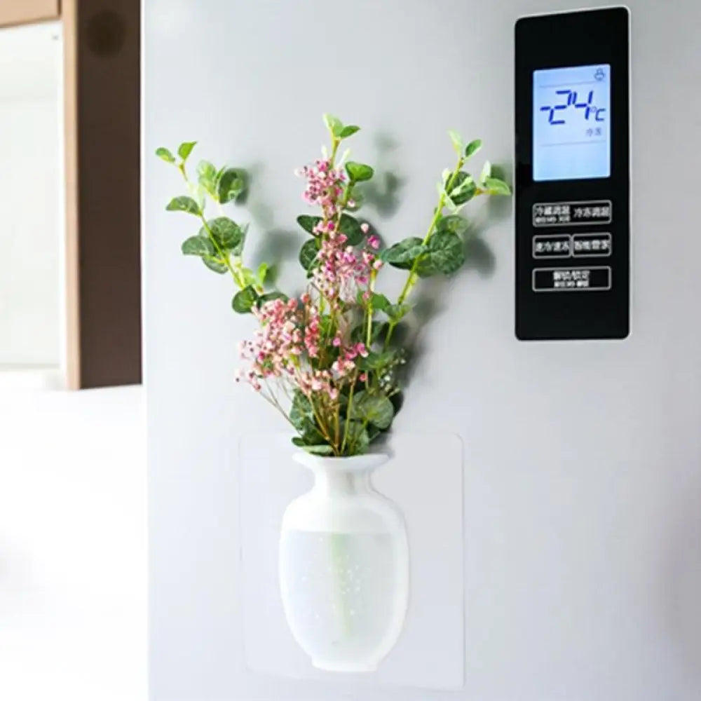 Stick-on Silicone Vase