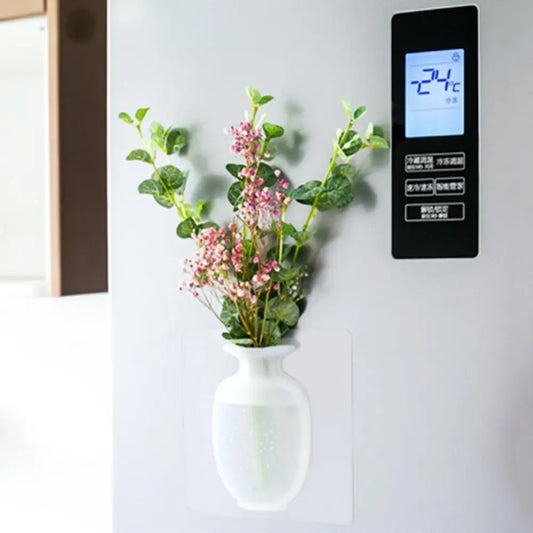 Stick-on Silicone Vase