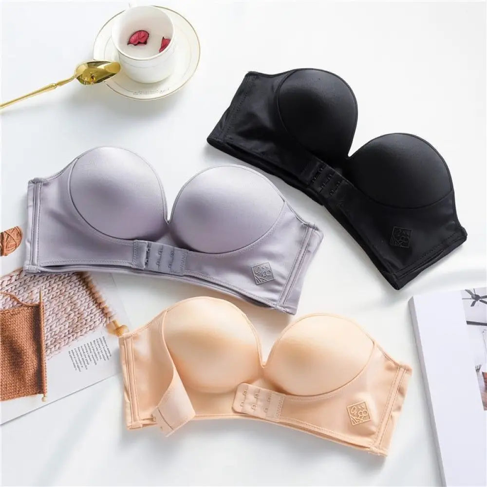 Strapless Push Up Bra