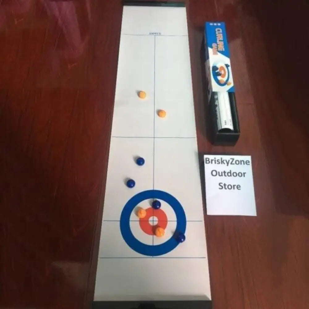 Tabletop Bullseye Curling Game