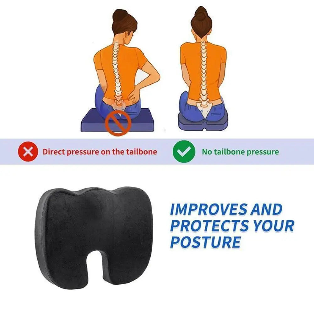Tailbone Pain Relief Cushion Sciatica Pillow
