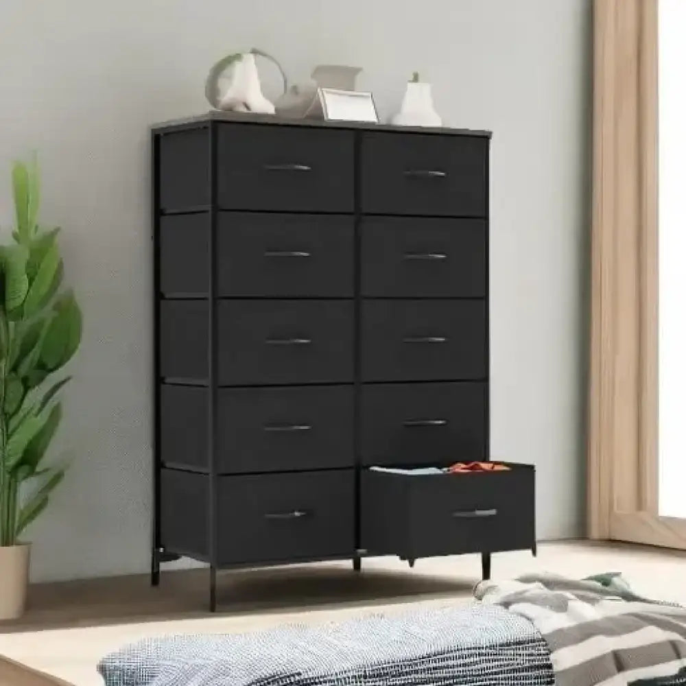 Tall 10-Drawer Dresser for Bedroom