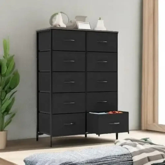 Tall 10-Drawer Dresser for Bedroom