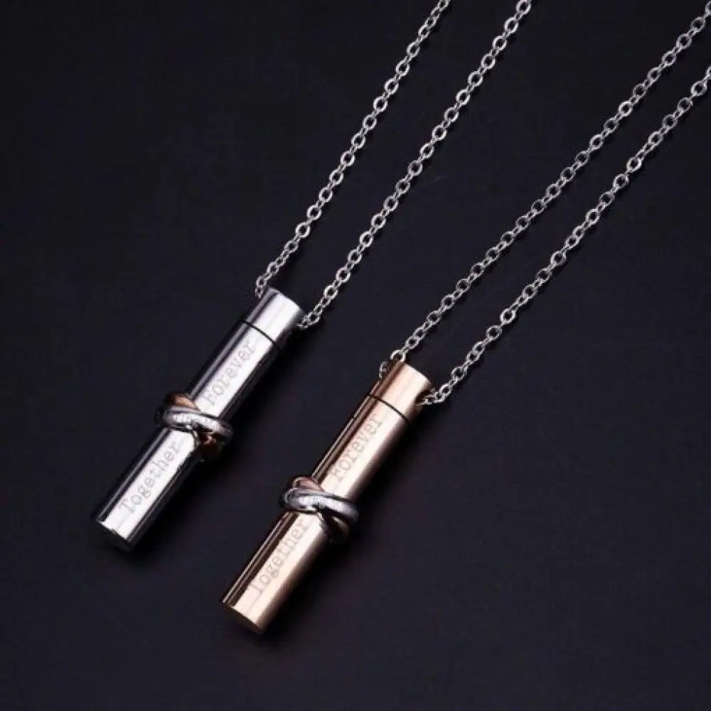 Tall Infinity Symbol Necklace