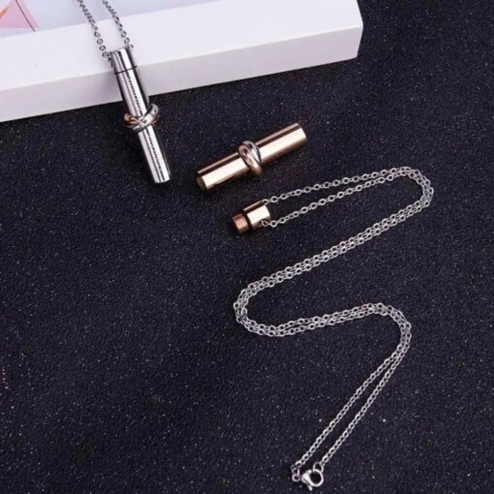 Tall Infinity Symbol Necklace