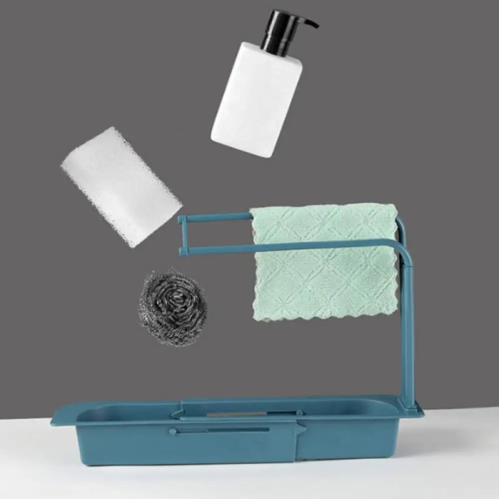 Telescopic Kitchenware Sink Rack Holder