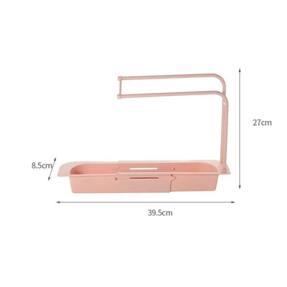 Telescopic Kitchenware Sink Rack Holder