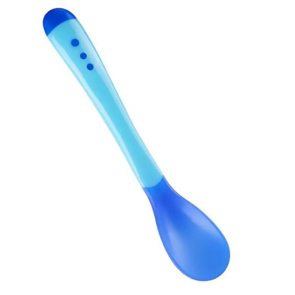 Temperature Sensing Silicone Baby Spoon