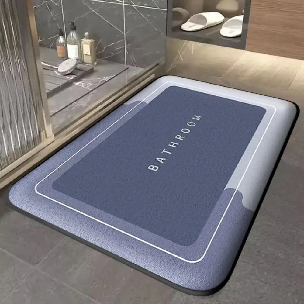 Thickened Absorbent Floor Mat – Quick-Dry Non-Slip Bathroom Entry Mat