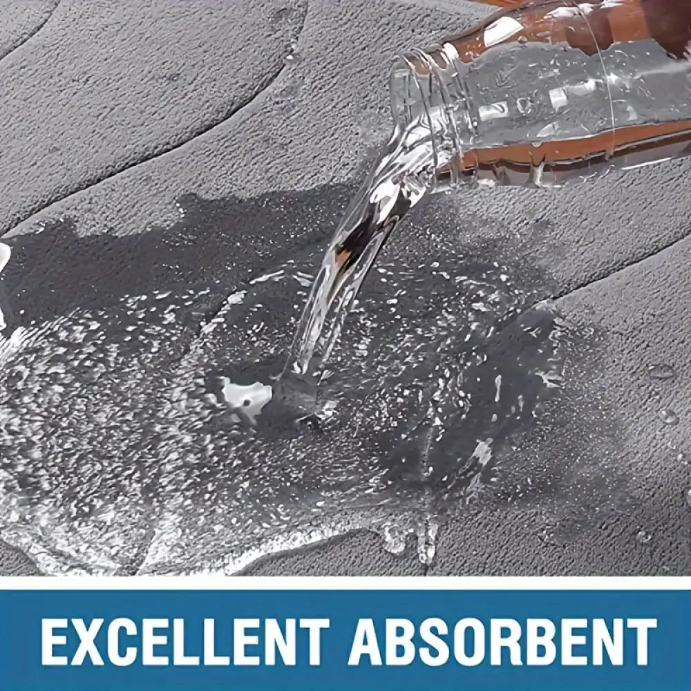 Thickened Absorbent Floor Mat – Quick-Dry Non-Slip Bathroom Entry Mat