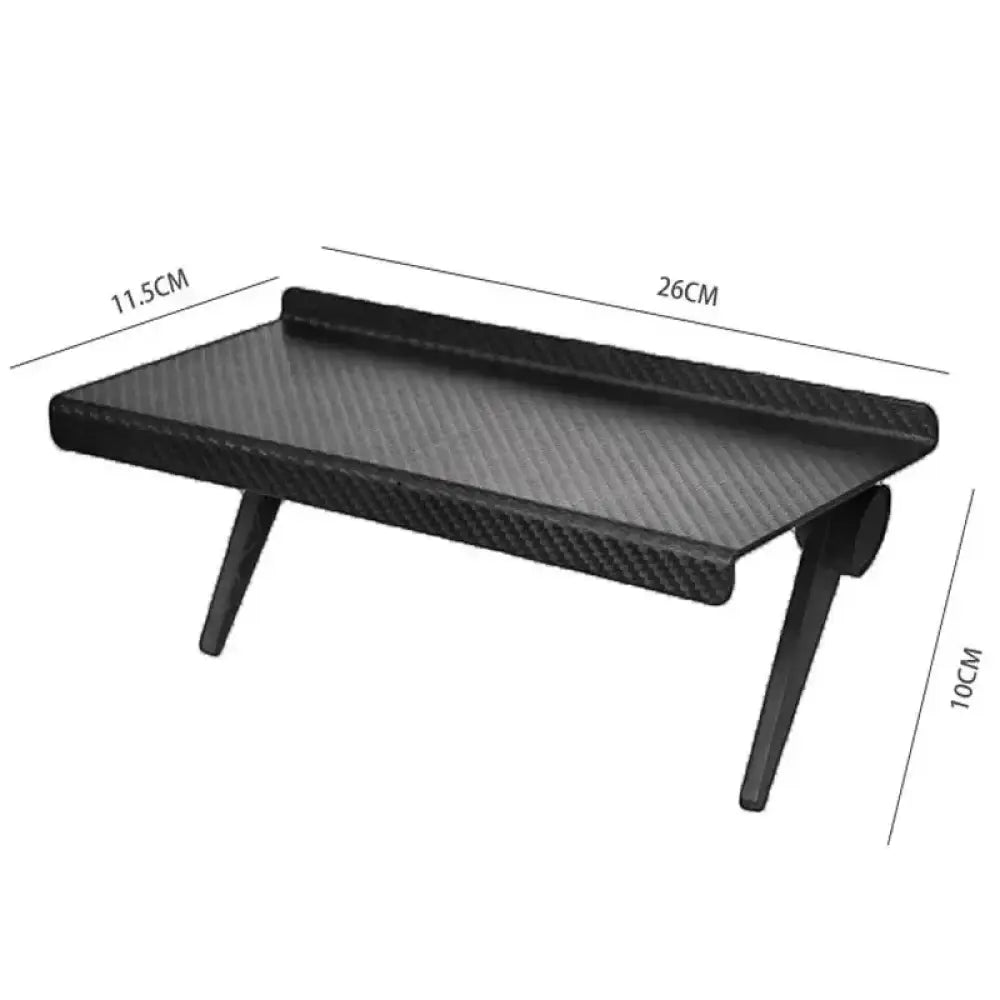Top Storage Shelf | Adjustable Computer & TV Monitor Rack for Router/Set-Top Box