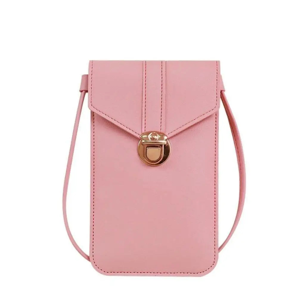 Touchscreen PU Leather Mobile Phone Purse