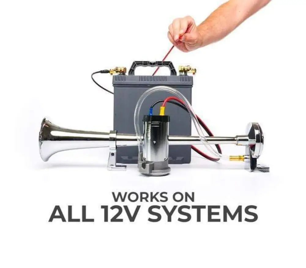 Train Horn kit For Trucks, Cars, SUVs, Boats, Motorcycles