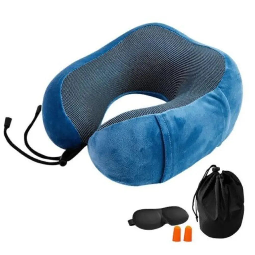 Travel Memory Foam Neck Pillow