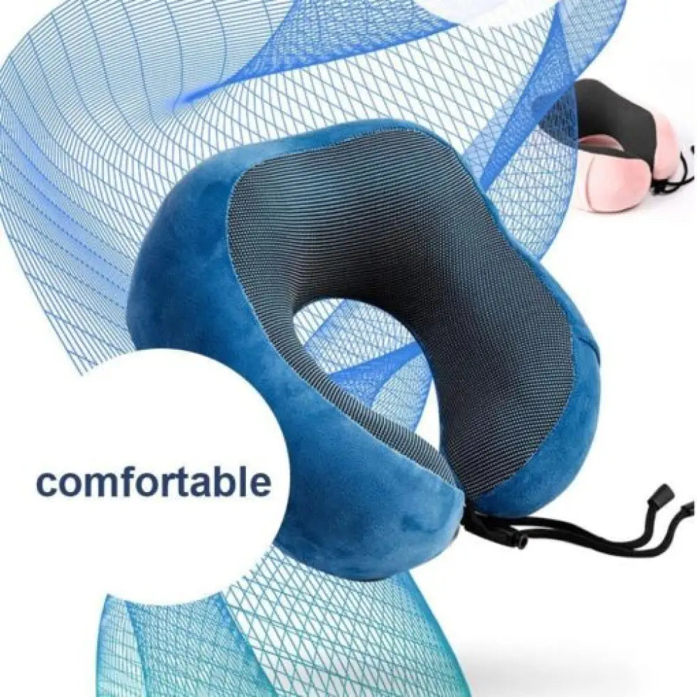 Travel Memory Foam Neck Pillow