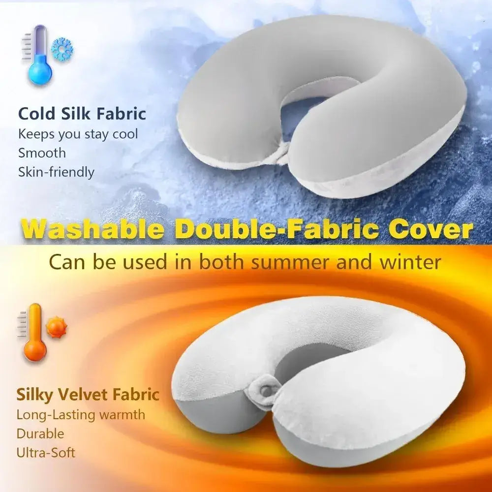 Travel Pillow – U-Shape Memory Foam Neck Pillow
