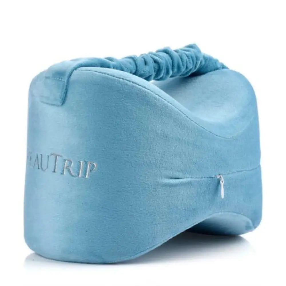 Memory Foam Knee Pillow — Ergonomic Side Sleeper Support for Sciatica & Back Pain
