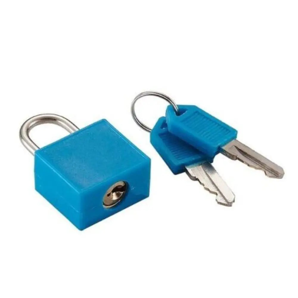 Travel Safe Padlock — Lightweight Keyed Lock for Luggage, Backpacks & Lockers