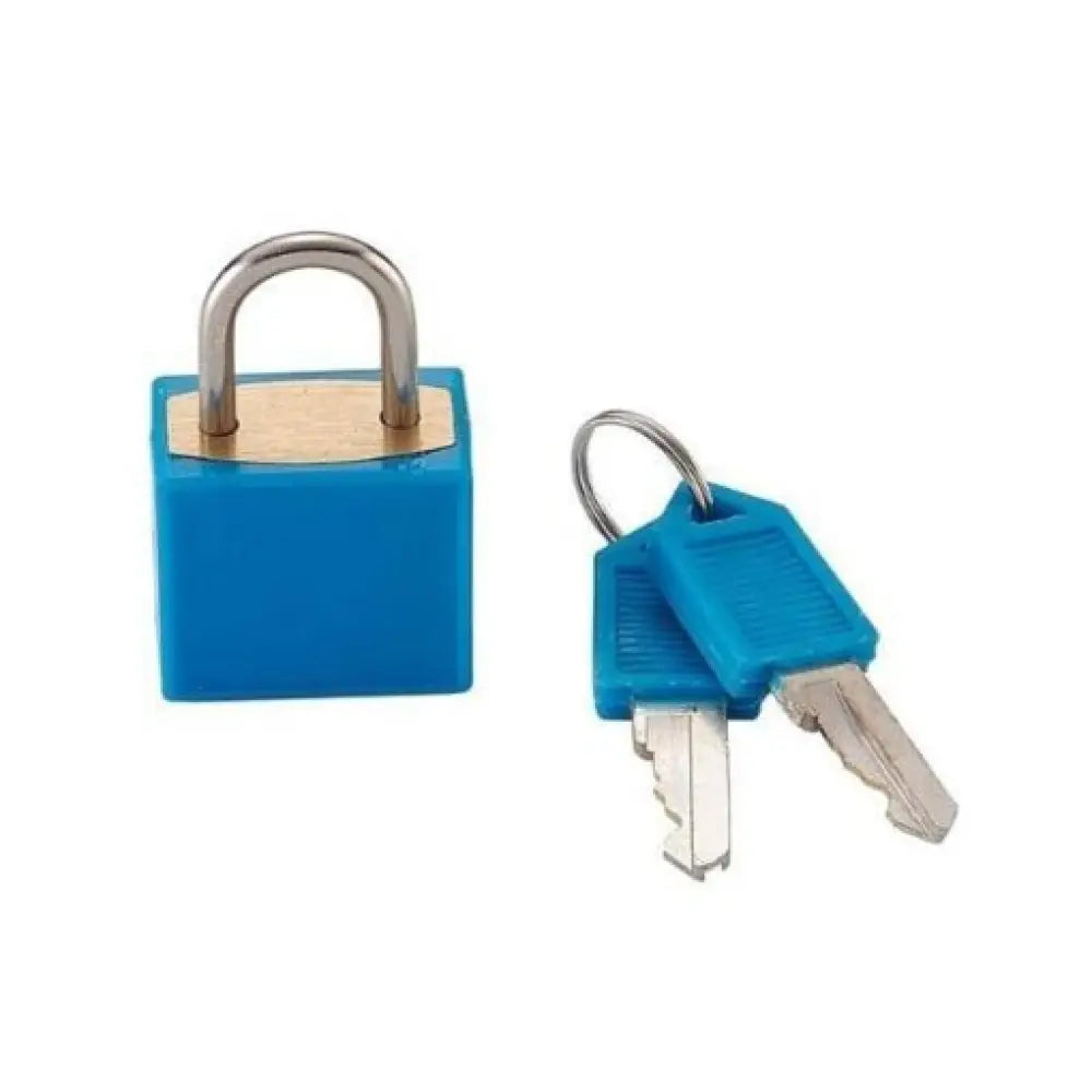 Travel Safe Padlock — Lightweight Keyed Lock for Luggage, Backpacks & Lockers