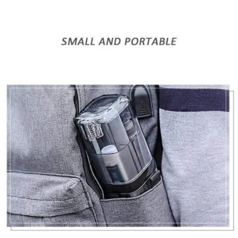 Travel Toiletry Kit — Portable All-in-One Grooming Set with Sub-Bottles