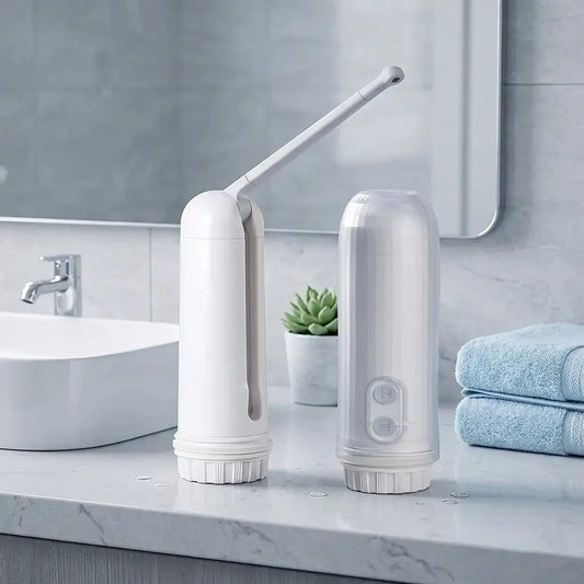 Travel Portable Electric Bidet Sprayer — 180° Nozzle, Auto Decompression