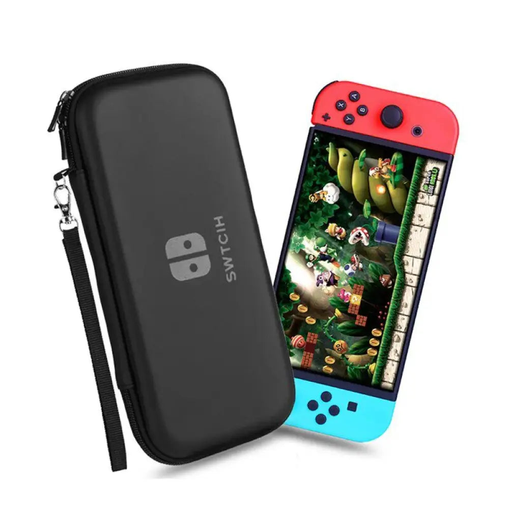 Nintendo Switch Travel Case — Hard Shell Storage Box for Console & Accessories