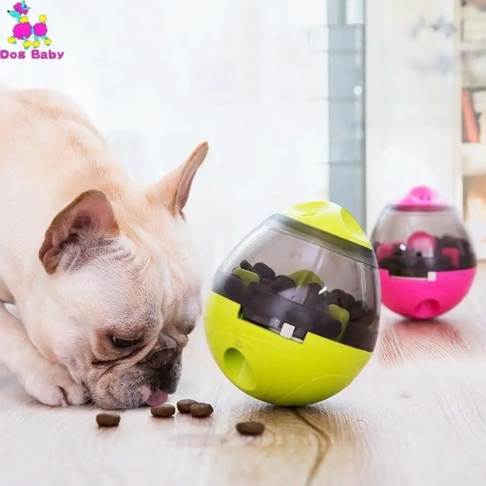 Interactive Pet Treat Dispensing Ball — Slow Feeder Toy for Dogs & Cats