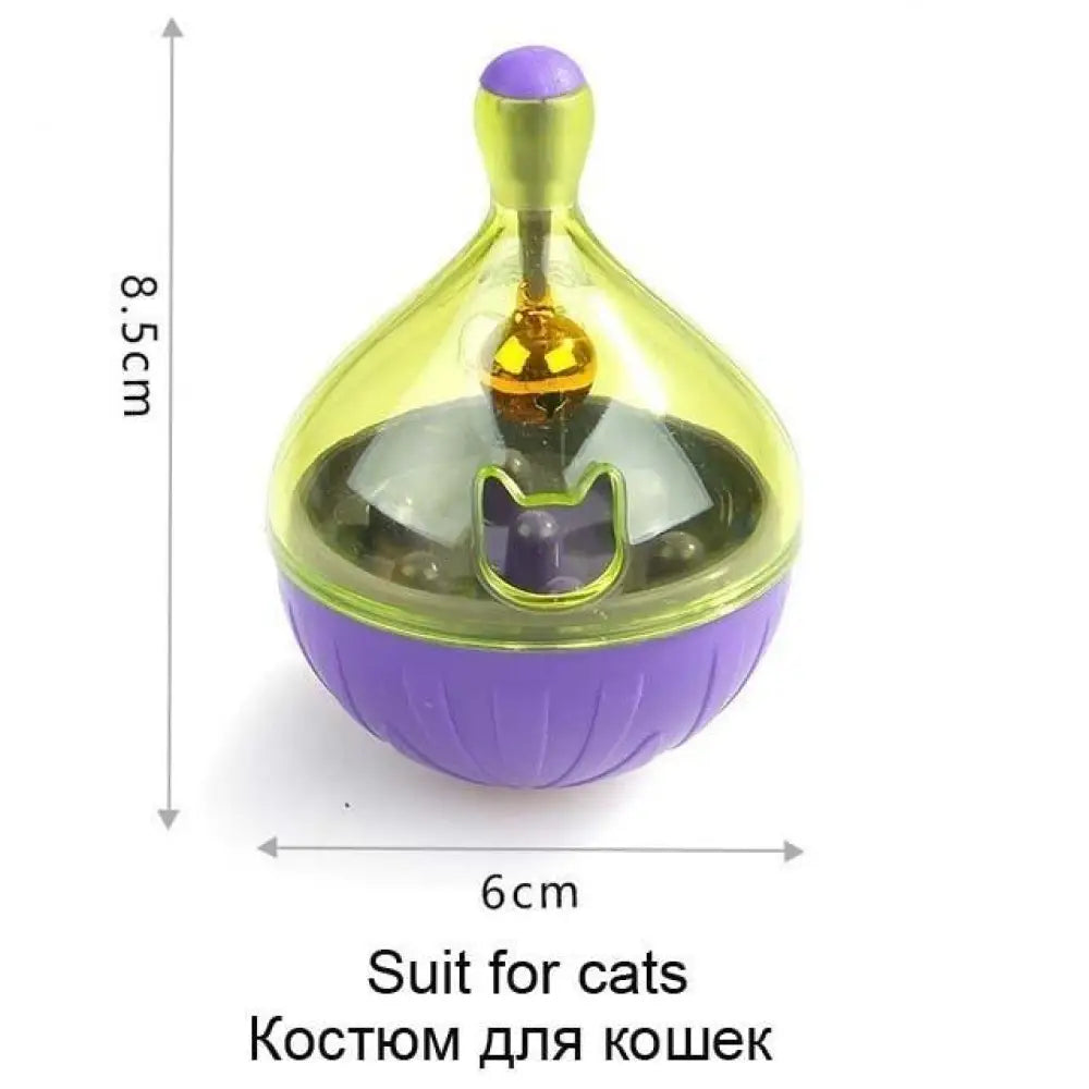 Interactive Pet Treat Dispensing Ball — Slow Feeder Toy for Dogs & Cats