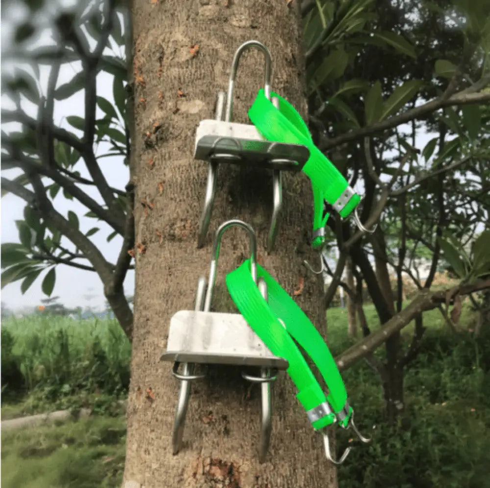 Tree Climbing Spikes Stainless Steel Safe Tree Climbing Gear