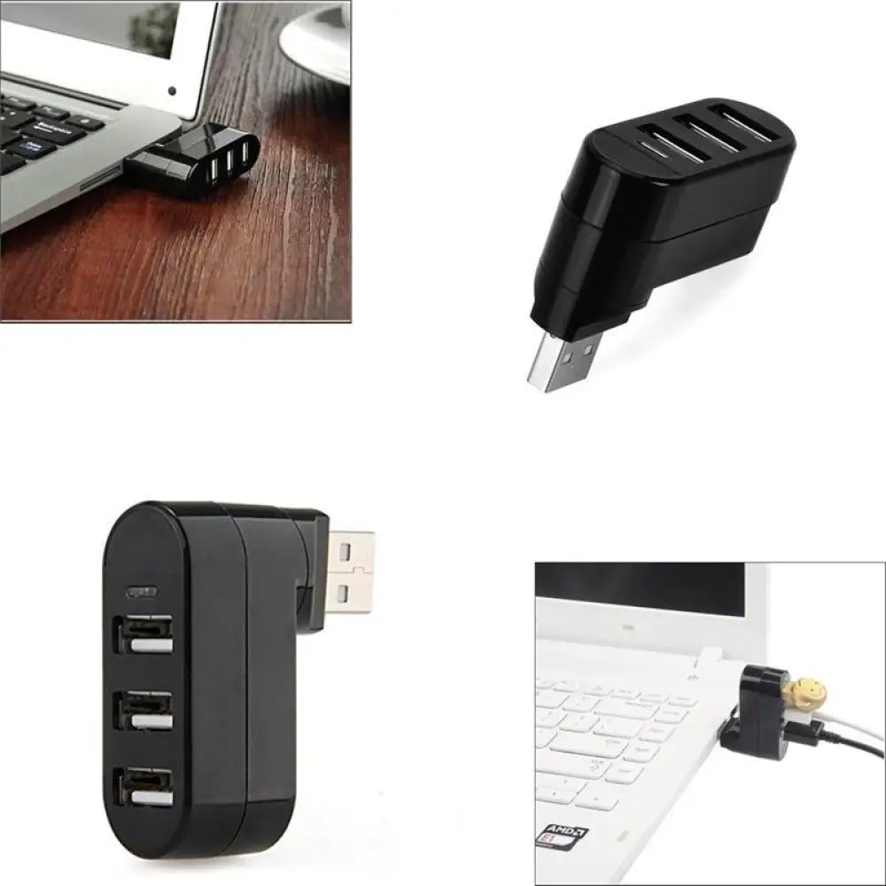 High Speed USB Hub 3 Ports Adapter