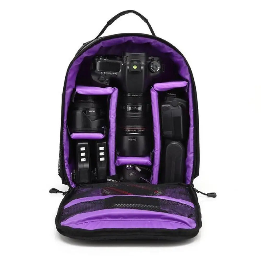 Waterproof DSLR Camera Backpack — Lightweight Multi-functional Photography Bag