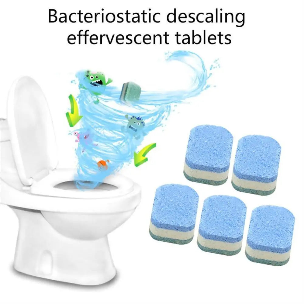 Ultra Clean Toilet Bowl Tablets – Drop & Flush, 5-Pack