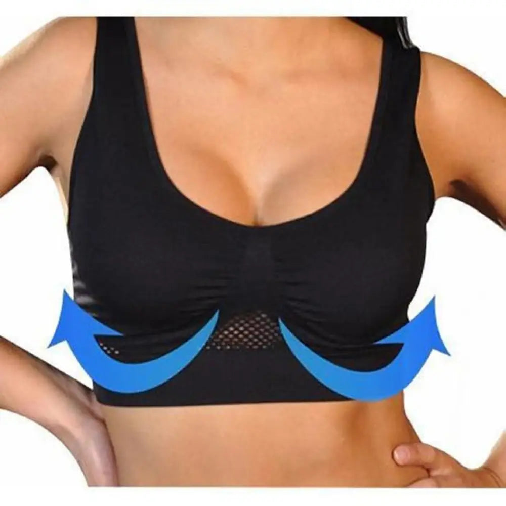 Ultra Comfort Air Bra – Wire-Free, Honeycomb Mesh