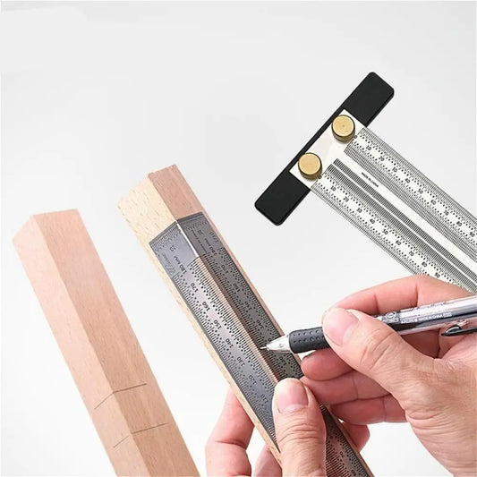 Ultra Precision Marking Ruler – 0.25mm, 4 Sizes, No Parallax
