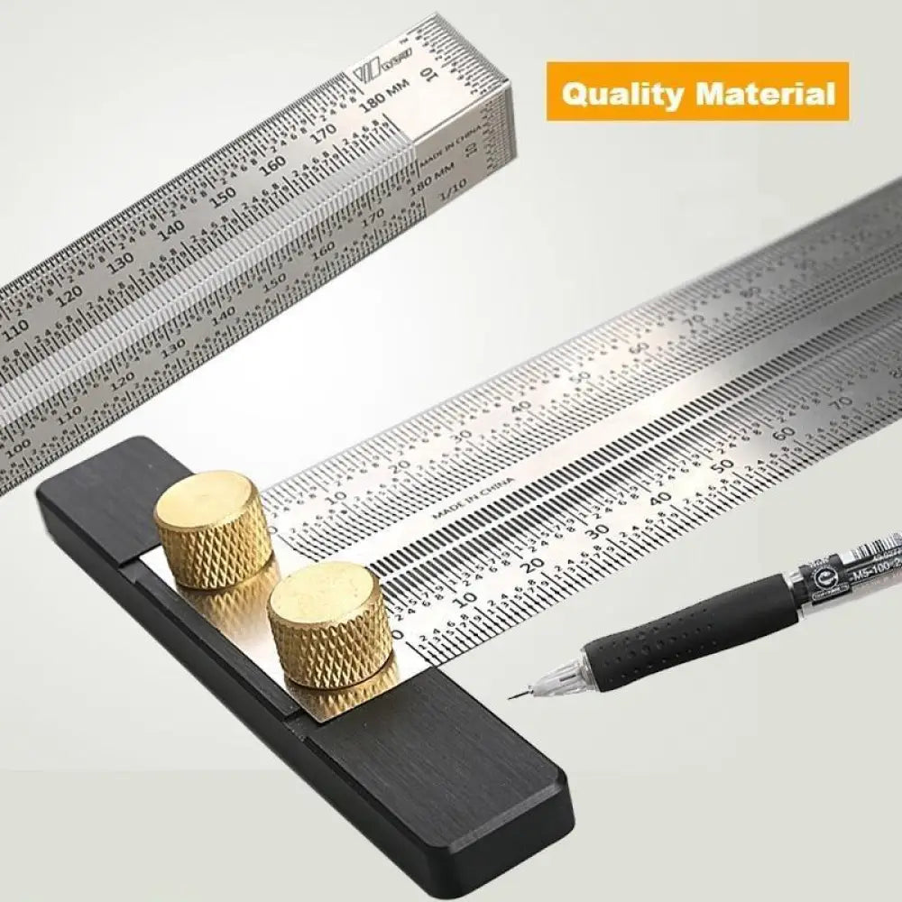 Ultra Precision Marking Ruler – 0.25mm, 4 Sizes, No Parallax