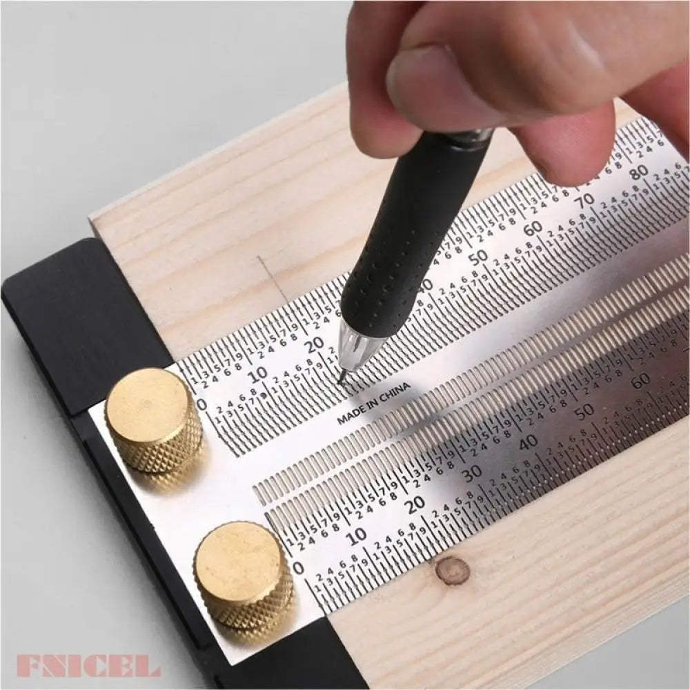 Ultra Precision Marking Ruler – 0.25mm, 4 Sizes, No Parallax
