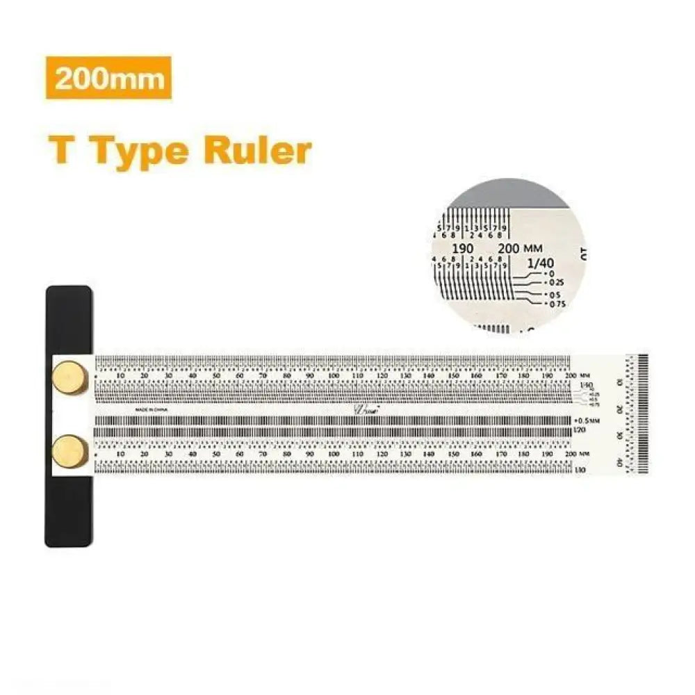 Ultra Precision Marking Ruler – 0.25mm, 4 Sizes, No Parallax