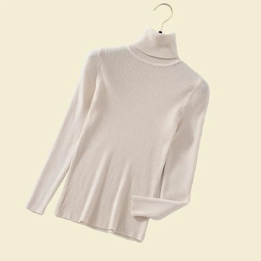 Ultra-Soft Thermal Turtleneck Jumper – 19 Colors, One Size
