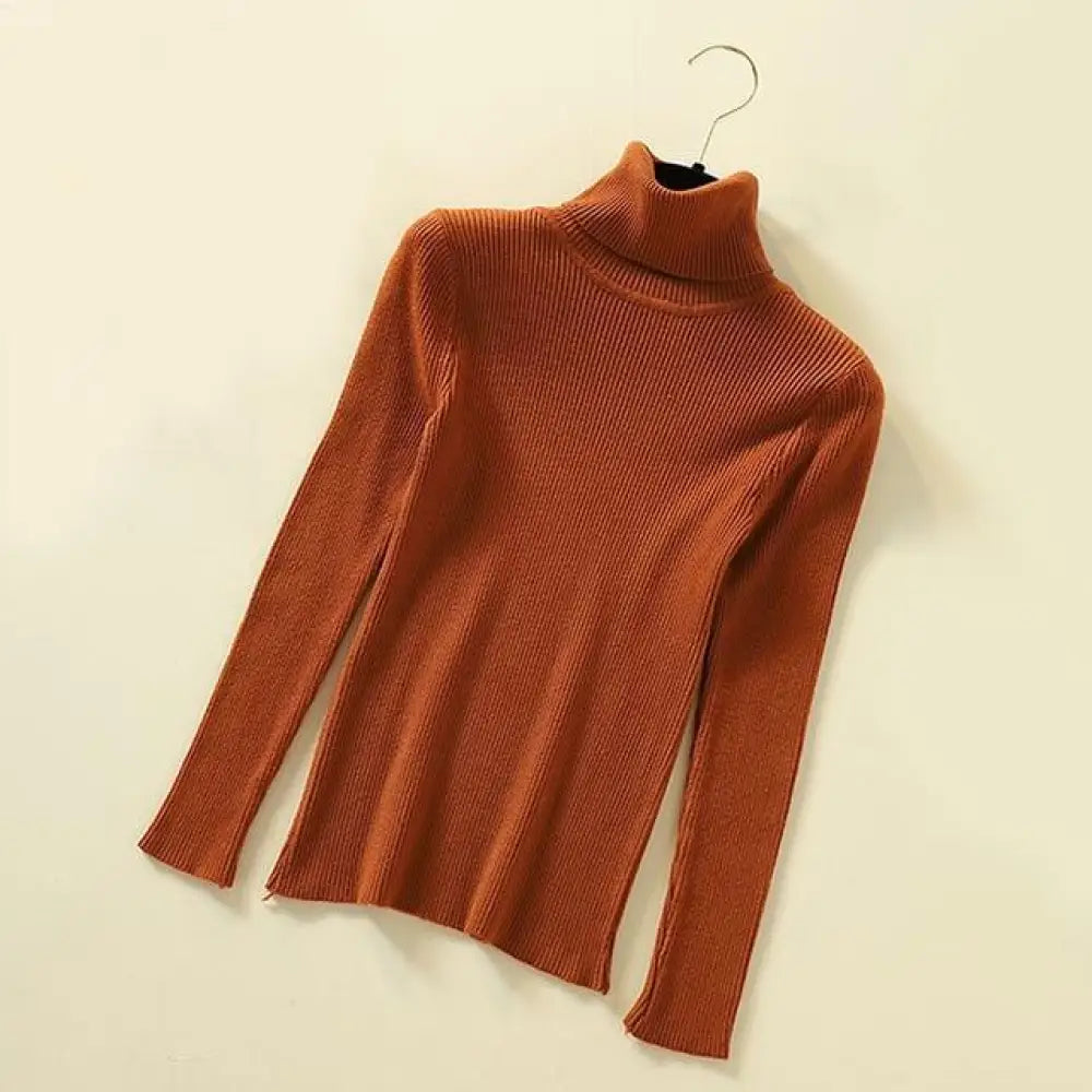 Ultra-Soft Thermal Turtleneck Jumper – 19 Colors, One Size