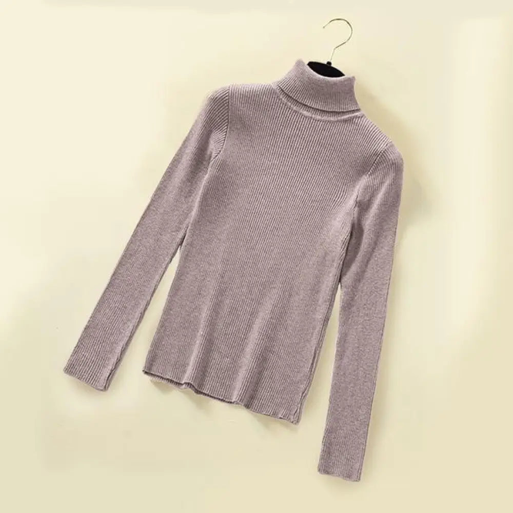 Ultra-Soft Thermal Turtleneck Jumper – 19 Colors, One Size