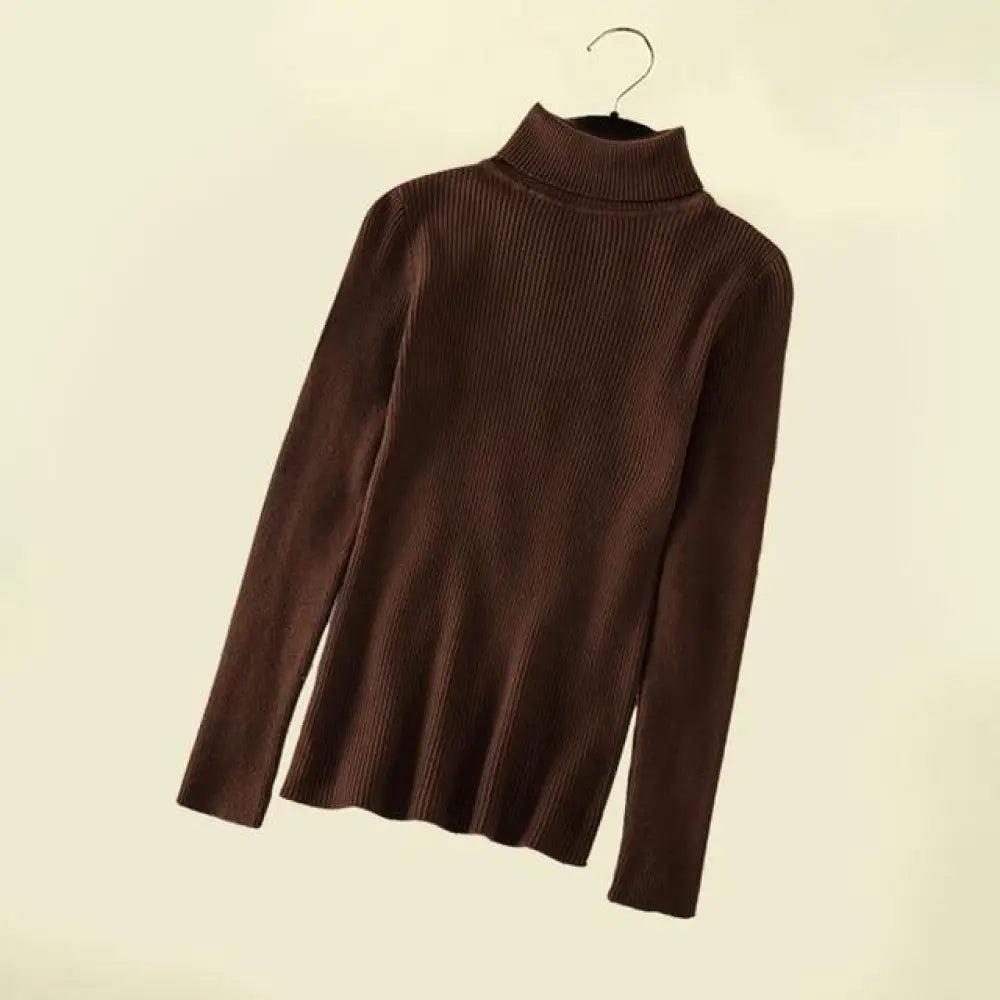 Ultra-Soft Thermal Turtleneck Jumper – 19 Colors, One Size