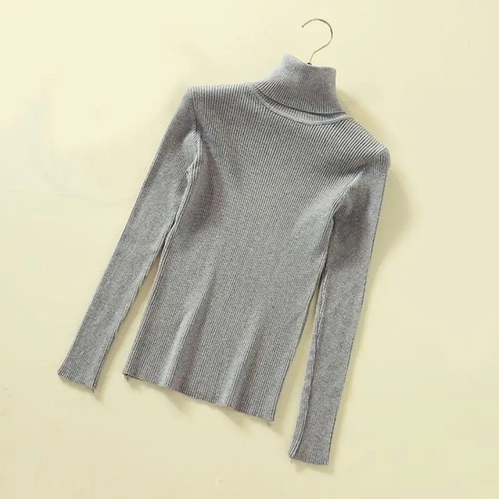 Ultra-Soft Thermal Turtleneck Jumper – 19 Colors, One Size