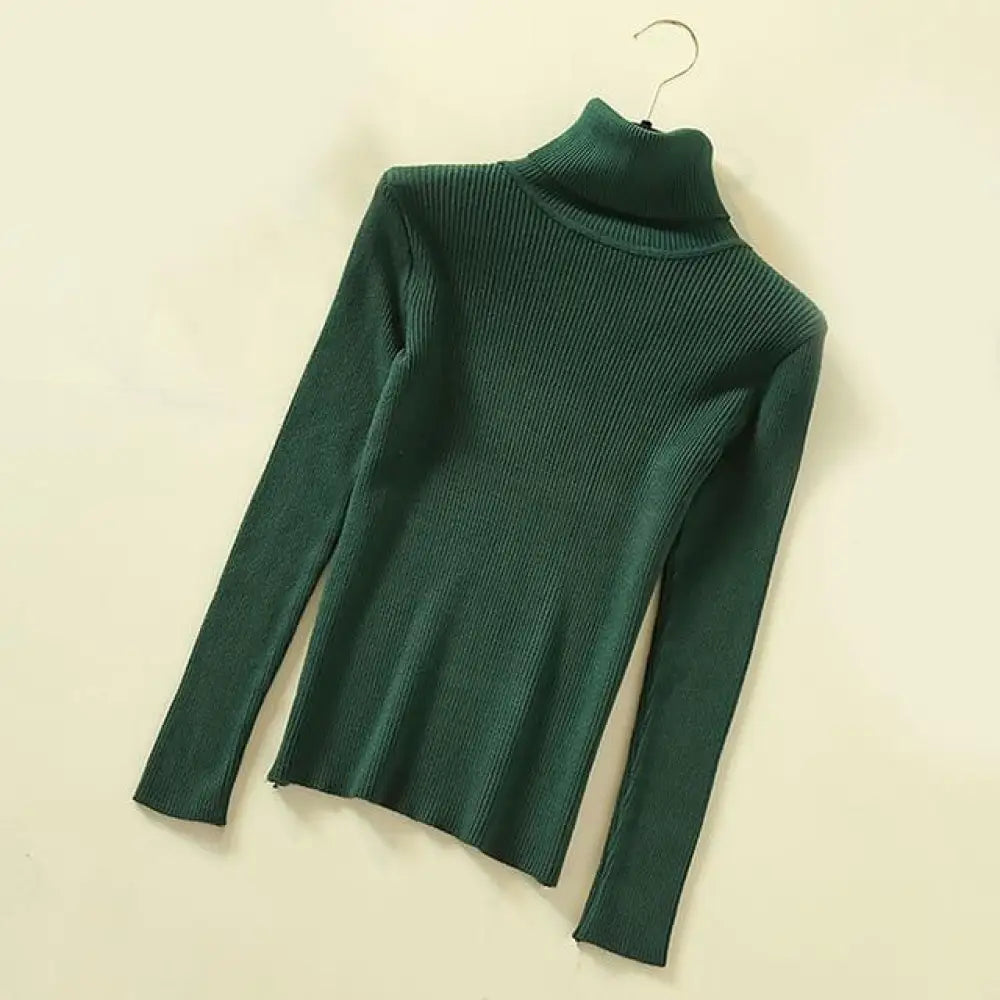 Ultra-Soft Thermal Turtleneck Jumper – 19 Colors, One Size