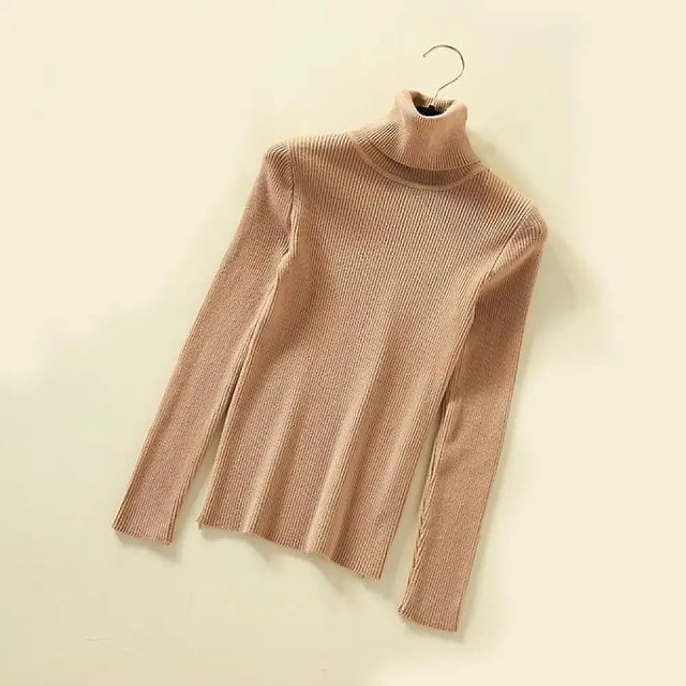 Ultra-Soft Thermal Turtleneck Jumper – 19 Colors, One Size