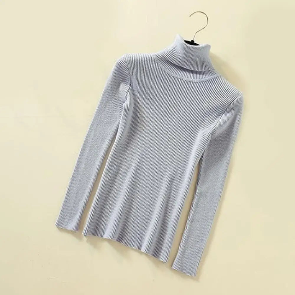 Ultra-Soft Thermal Turtleneck Jumper – 19 Colors, One Size