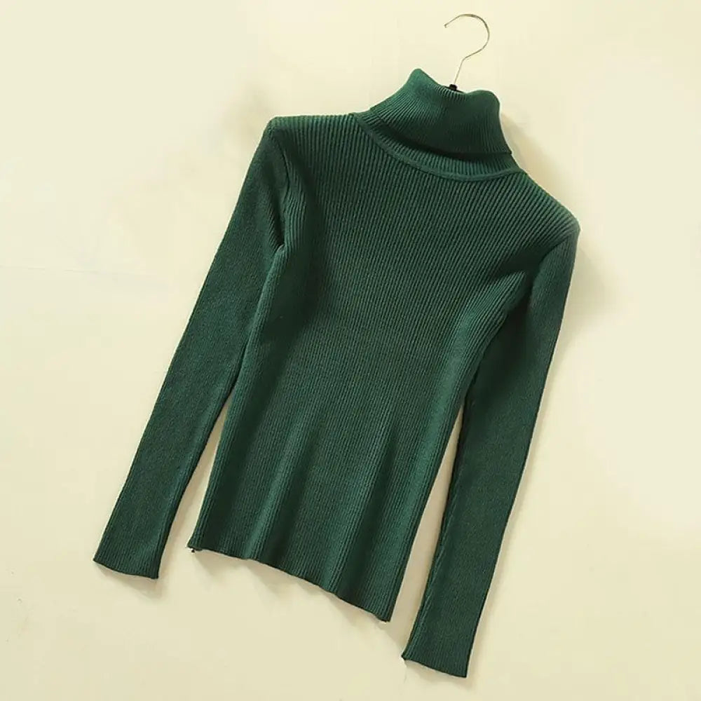 Ultra-Soft Thermal Turtleneck Jumper – 19 Colors, One Size